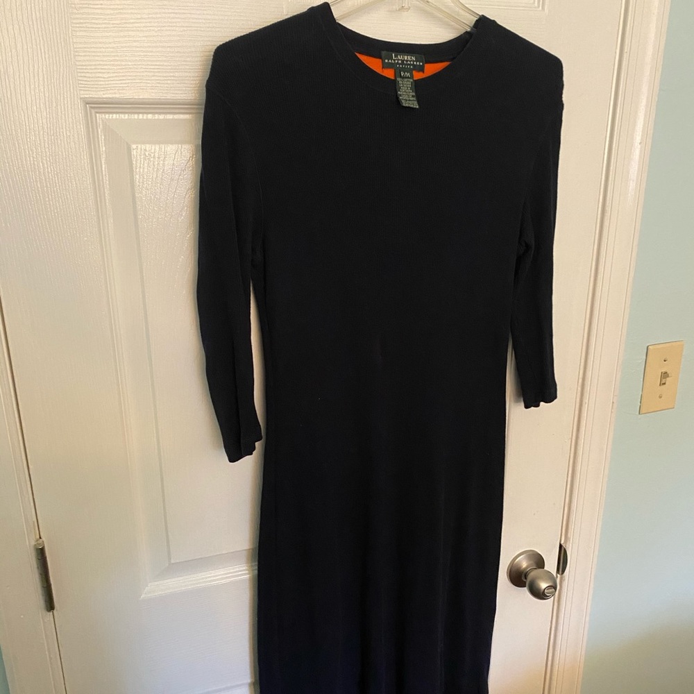 Vintage Maxi dress with quarter sleeves